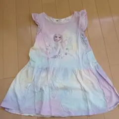 H&M エルサ ノースリーブワンピース 5T/6