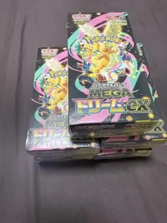 新品未開封 ポケモンカードゲーム MEGAドリームex5BOX シュリンク付き