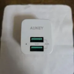 Aukey 2ポート USB充電器