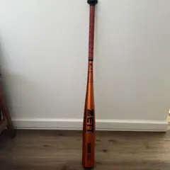 ZETT製 TZ800 GODA NS 硬式バット オレンジ