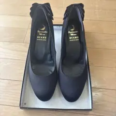 BEAMS ブラック ハイヒール　25センチのサムネイル
