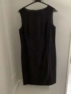 Brooks Brothers ノースリーブ ひざ丈ワンピース グレー