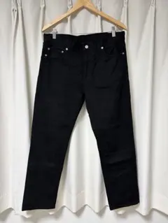 BEAMS 百名品 ブラックデニム L ストレッチ 黒 メンズ ビームス