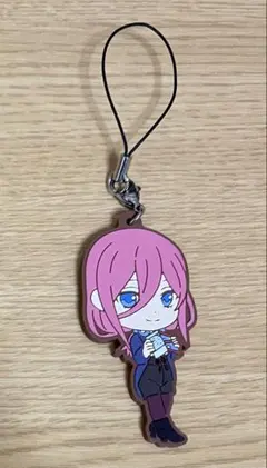 五等分の花嫁 中野三玖 ラバーキーホルダー