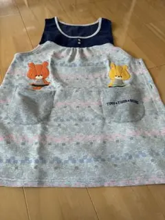 フリースエプロン　くまの学校