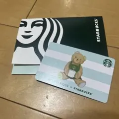 スターバックスカード　gelato piqueジェラピケ ミント　PIN削り済み