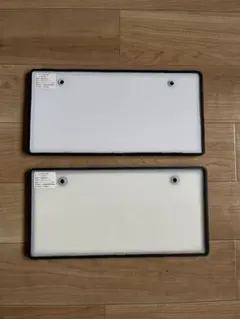 ワールドオートプレート LED光源 中型用 2枚セット - メルカリ