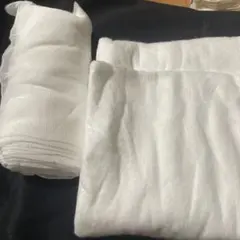 お着物着付け　補正綿　とガーゼ　成人式　袴