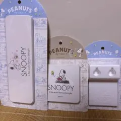 ③ PEANUTS SNOOPY スヌーピー　珪藻土　3点セット