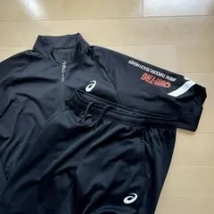 新品同様！ASICS AIM-TRG ジャージセットアップ 吸汗速乾 アシックス