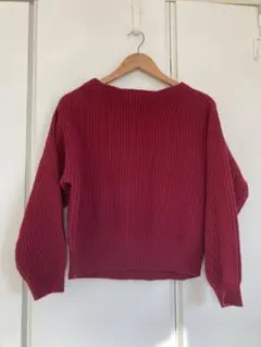 URBAN RESEARCH DOORS 赤 長袖セーター M
