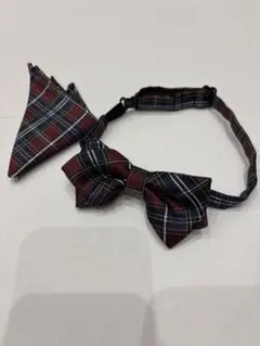 子供用蝶ネクタイ&ポケットチーフset