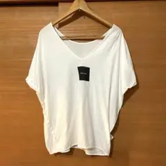 YOKO CHAN アシンメトリーフリル Tシャツ YOKO CHAN フリルデザイン ホワイトTシャツ - メルカリ