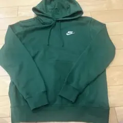 【美品】NIKE パーカー　グリーン　Mサイズ