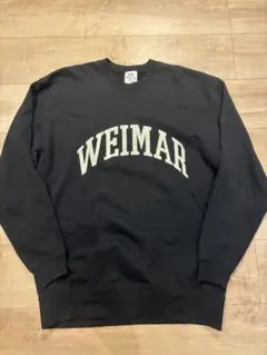 HEAR MY NAMEブラック スウェット　ナノユニバース