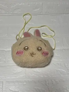 ちいかわうさぎの顔デザインポーチ