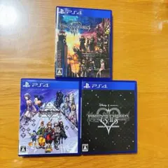 【ps4版ソフト】キングダムハーツ　ソフト3点