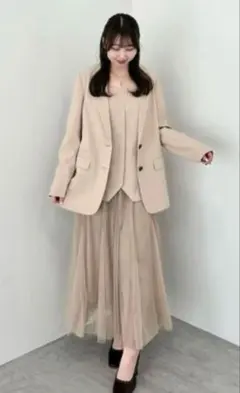 COCODEAL ココディール ジャケット&ワンピース セット