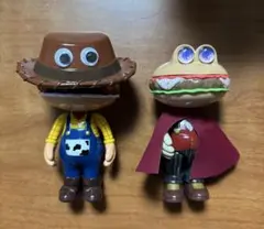 Happi CLass　バーガー君　BURGER ウッディ　伯爵　2体セット