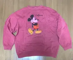 90s Velva Sheen Disney ミッキーマウス スウェット XL