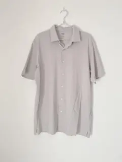 UNIQLO エアリズムコットンフルオープンポロシャツ