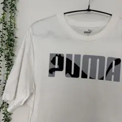 メンズ プーマ 半袖Tシャツ ロゴTシャツ 人気 スポーツブランド M サッカー