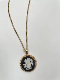 Wedgwood Van Dell 12K GF ジャスパー カメオ ペンダントのサムネイル