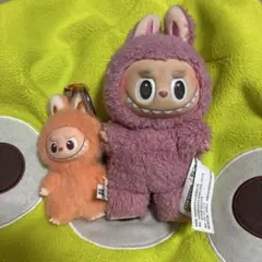 POPMART ラブブ ぬいぐるみ マスコット チャーム キーホルダー