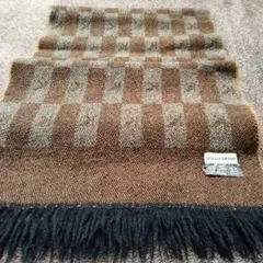 KRIZIA UOMO ウールマフラー チェック柄