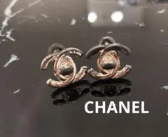 【アンティーク品】CHANEL ココマーク イヤリング シルバー