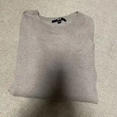 UNIQLO ベージュ カシミヤクルーネックセーター　ベージュ
