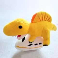 【美品】オダイバ恐竜博覧会2024 スピノサウルス×北陸新幹線 ぬいぐるみ 1点