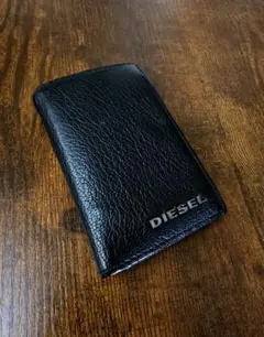 【 DIESEL 】 レザーキーケース ブラックのサムネイル