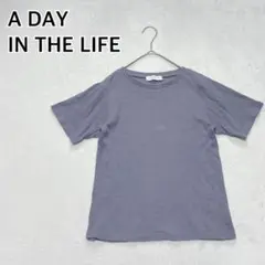 ユナイテッドアローズ 半袖Tシャツ カットソー ブルー コットン L i6580のサムネイル