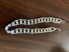 チョーカー ビーズ イミテーションパール