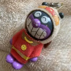 アンパンマン　バイキンマン　着ぐるみキーホルダー