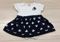 2/23まで値下げ中【70cm】 プティマイン 半袖 ロンパース ミニー 女の子