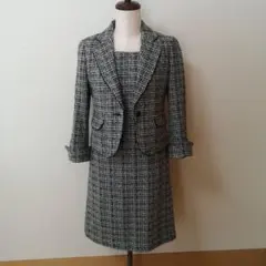 【極美品】ロペ ツイード セットアップ お受験スーツ Mサイズ