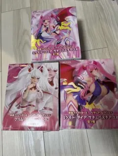 麻雀ファイトガール　フィギュア　3点セット