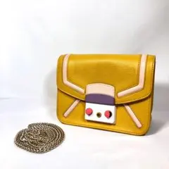 FURLA メトロポリス ショルダーバッグ チェーン 限定色