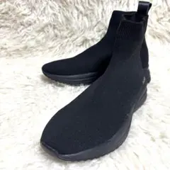 ReZARD リザード　ブラックソールニットブーツ