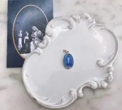 フランス　パリ　奇跡のメダイ教会　メダイ　チャーム　ブルー♪