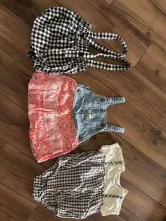 オーバーオール 3点セット