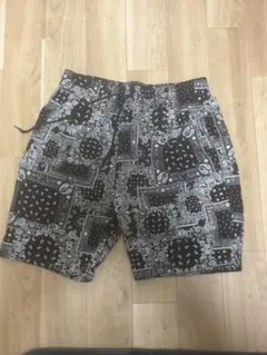 ダントン DANTON ナイロンタフタ バギー ショートパンツ ブラック 38