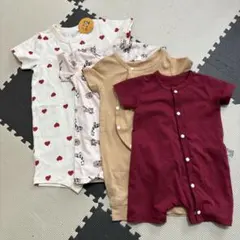 ベビー服 ロンパース 4点セット