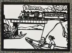 【特別割引】汽車の切り絵