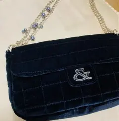 美品　PINKY&DIANNE 黒 ブラック　キルティング バッグ