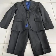 コムサキッズ子供服130男の子用スーツセットアップ上下男の子用入園式フォーマル