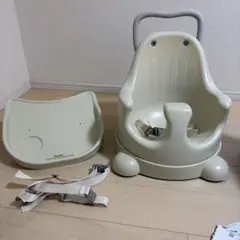 puppapupo p-edition クリーム色 ベビーチェア ベルト付き