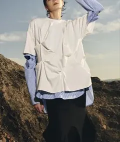新品】OMMO / PINCH TUCK SH - メルカリ